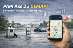 Surveillance hydrologique et anticipation des inondations en GEMAPI dans le cadre du PAPI Axe 2